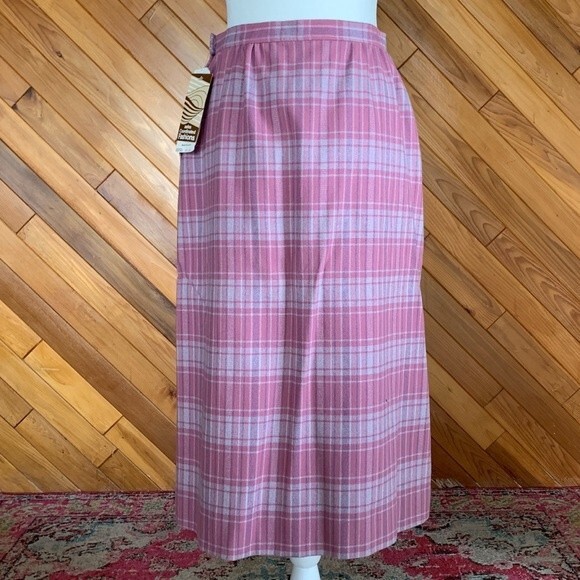 Vintage 70s/80s Ms. Pendleton Plaid Pencil Skirt - Picture 1 of 6